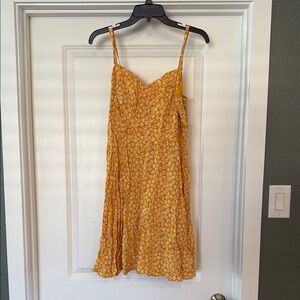 Floral Yellow Dress
